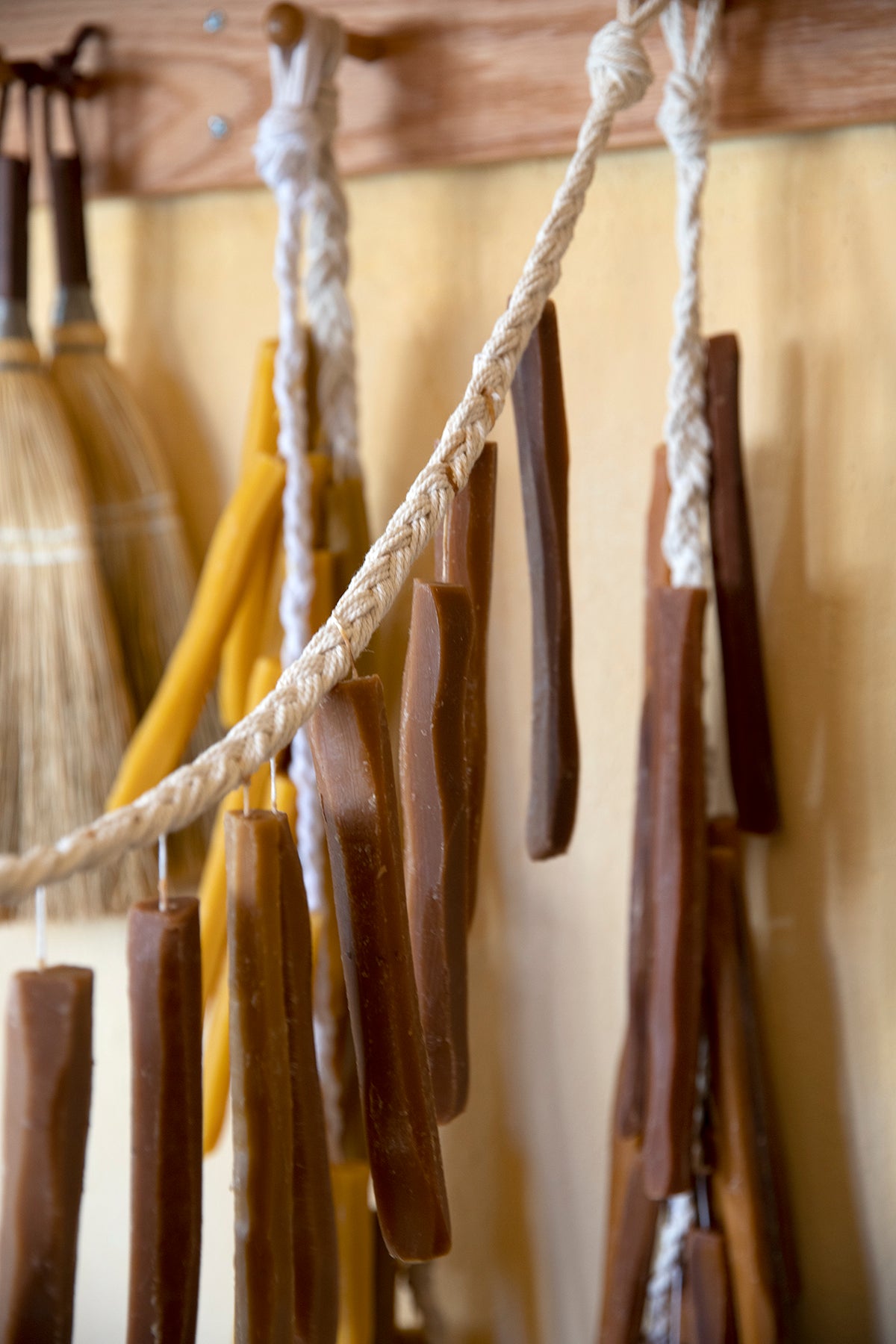 Beewax Candle Rope in Sienna