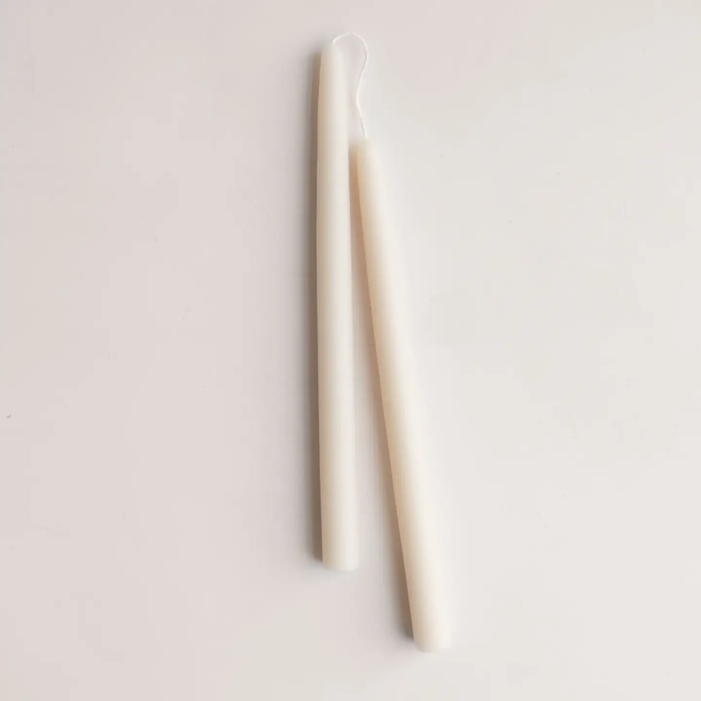 12" Beeswax Taper Candles